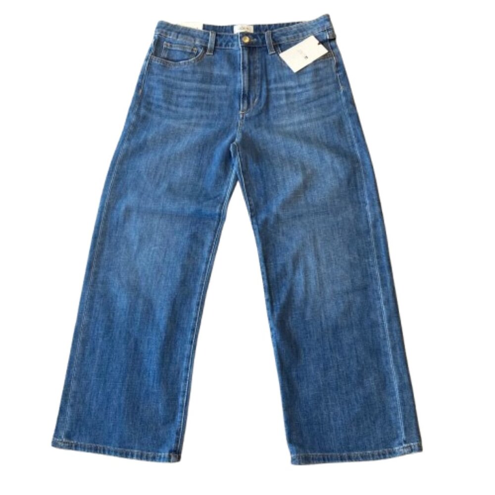 Joe's Jeans The Blake Cropped Wide Leg High Rise Women's 31 Distraction NWT